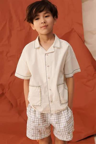 CHEMISE SURPIQÛRES BRODÉES ÉDITION LIMITÉE