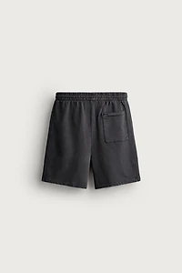 SHORT DE JOGGING DÉLAVÉ BASIQUE