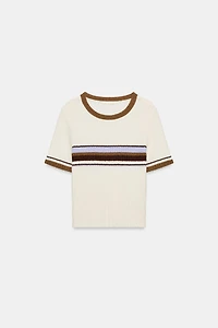 RUSTIC STRIPED TOP