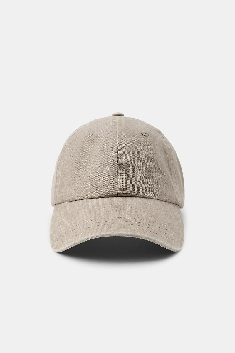 WASHED TWILL CAP