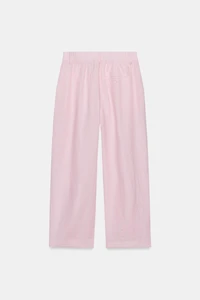 ZW COLLECTION 100% LINEN PLEATED PANTS