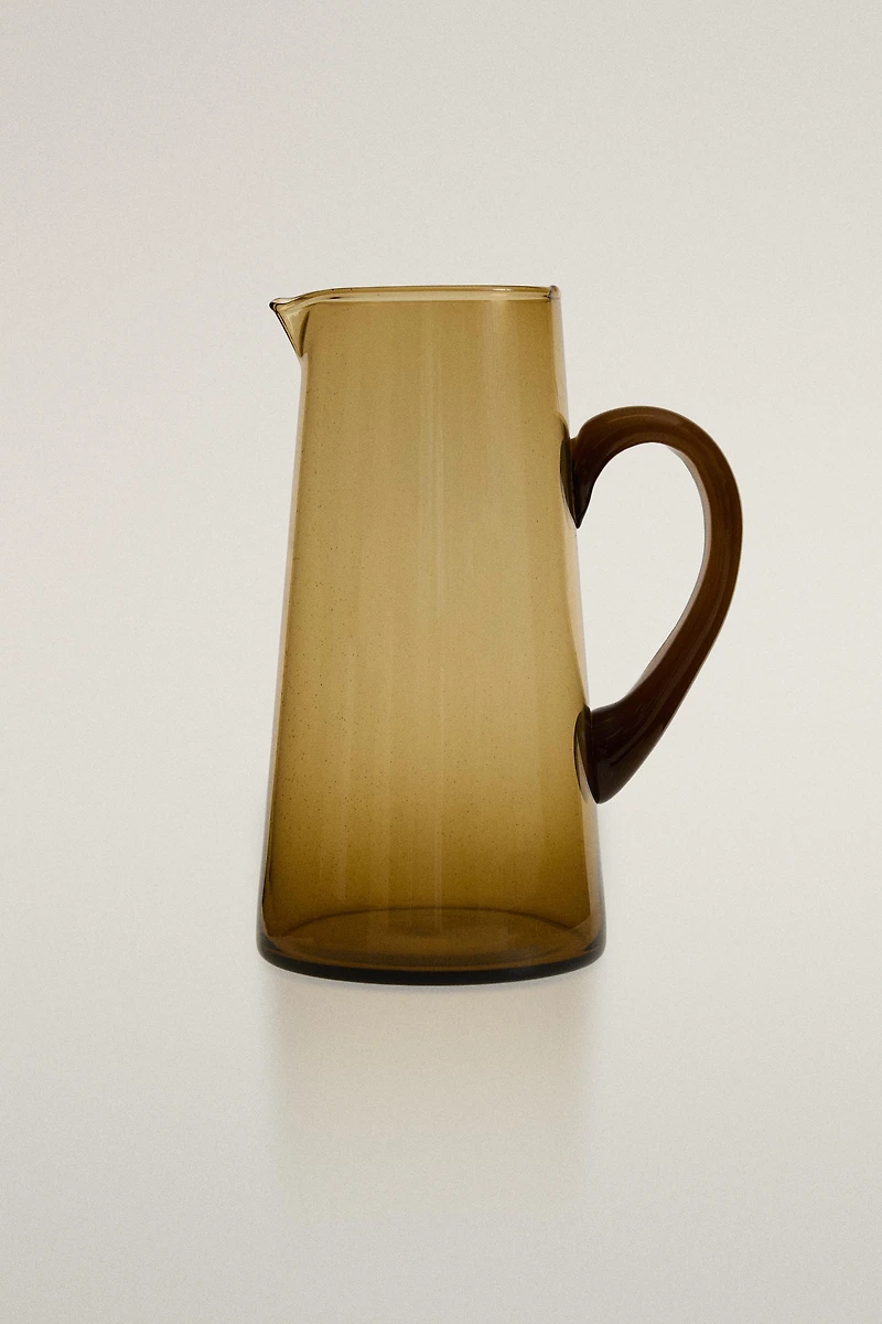 BUBBLE GLASS PITCHER