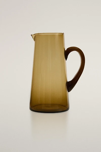 BUBBLE GLASS PITCHER