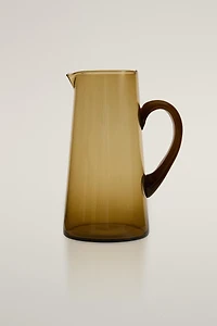 BUBBLE GLASS PITCHER
