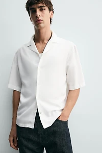 BOXY FIT FLOWY SHIRT