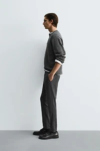 SLIM FIT STRETCH PANTS