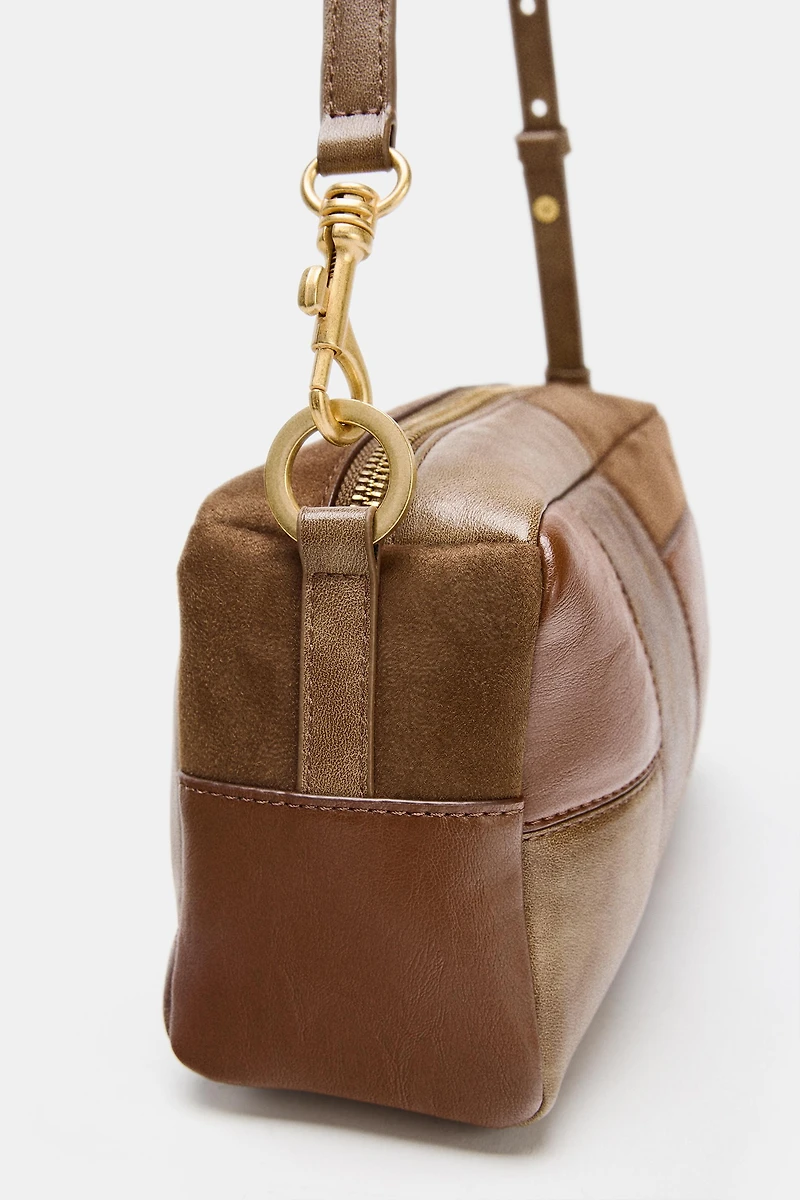 PATCHWORK SHOULDER BAG