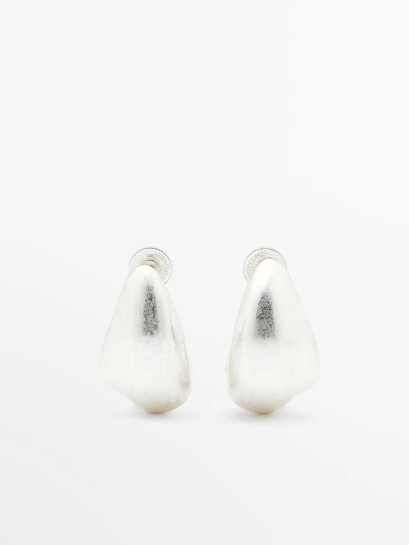 Boucles d’oreilles noisette