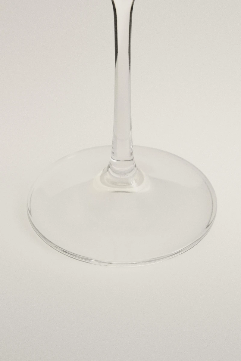 LARGE BOHEMIA CRYSTAL GLASS