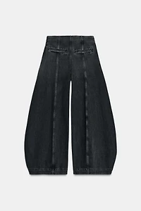 ZW COLLECTION BALLOON HIGH-RISE JEANS