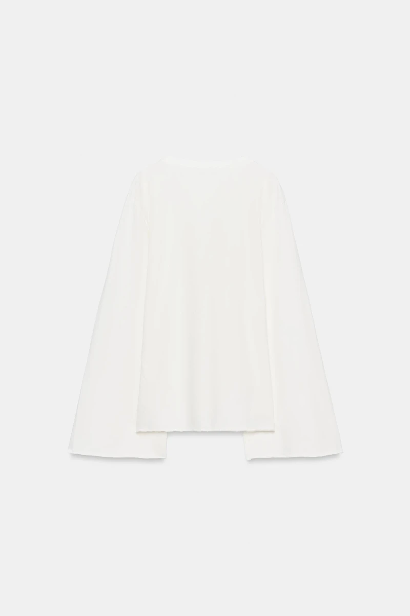 COTTON LONG SLEEVE T-SHIRT