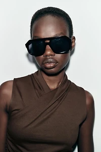 DRAPED RUCHED TOP