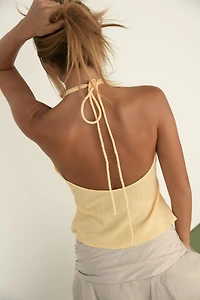 TEXTURED VEST TOP