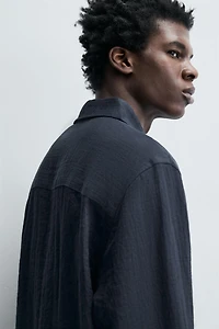CHEMISE FLUIDE COUPE DÉCONTRACTÉE