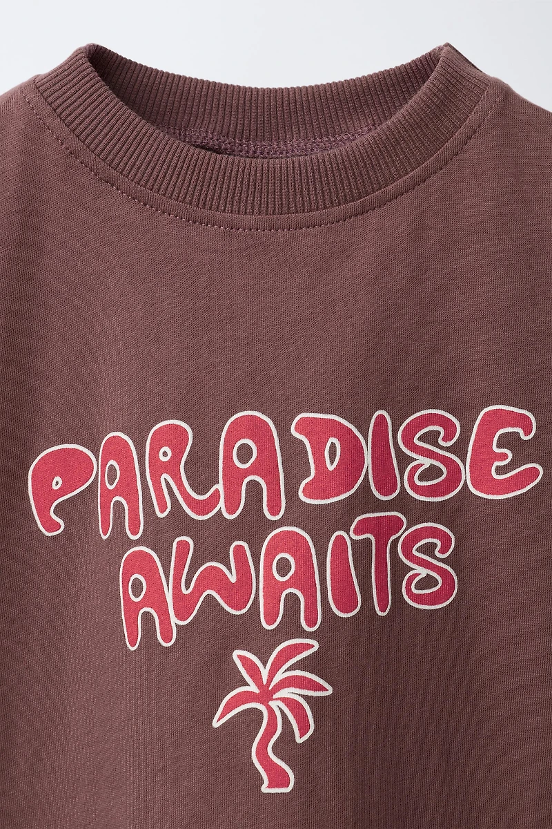 WAVE PRINT T-SHIRT