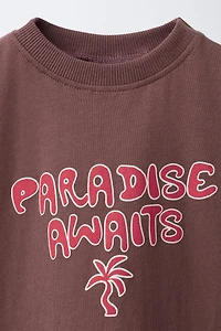 WAVE PRINT T-SHIRT