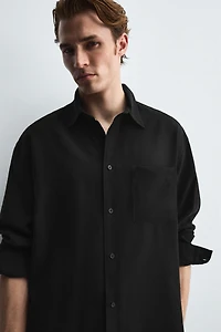 RELAXED FIT FLOWY SHIRT