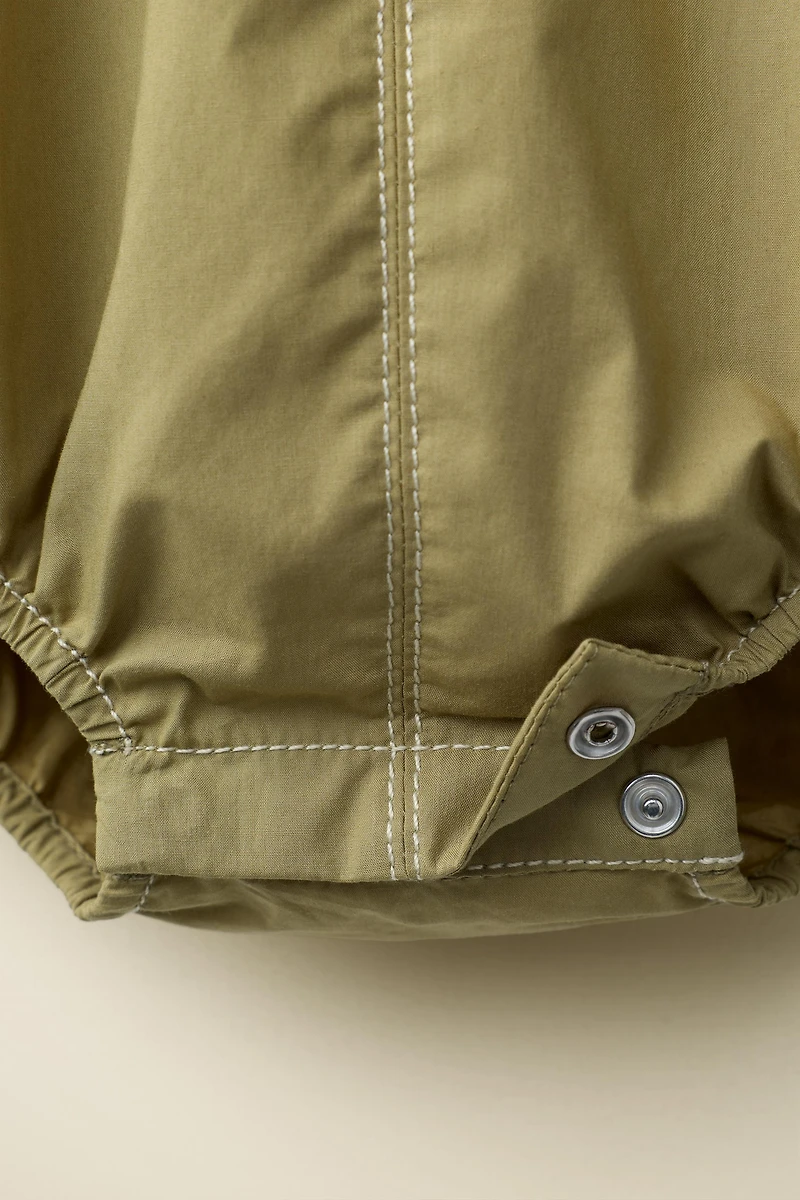 CONTRAST STITCH ROMPER CREATED BY CARAMEL LONDON X ZARA
