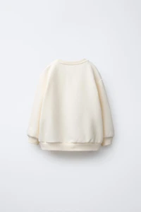 TULLE BOW SWEATSHIRT