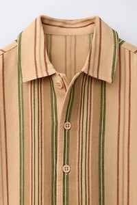 STRIPED RUSTIC SHIRT