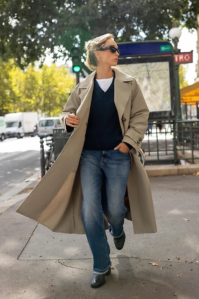LONG TRENCH COAT