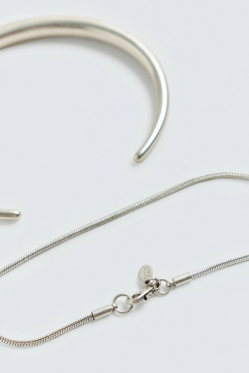 PACK DE 2 BRACELETS MÉTALLIQUES COMBINÉS