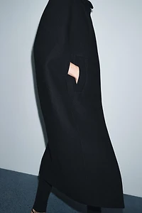 ZW COLLECTION LIMITED EDITION WOOL BLEND CAPE COAT