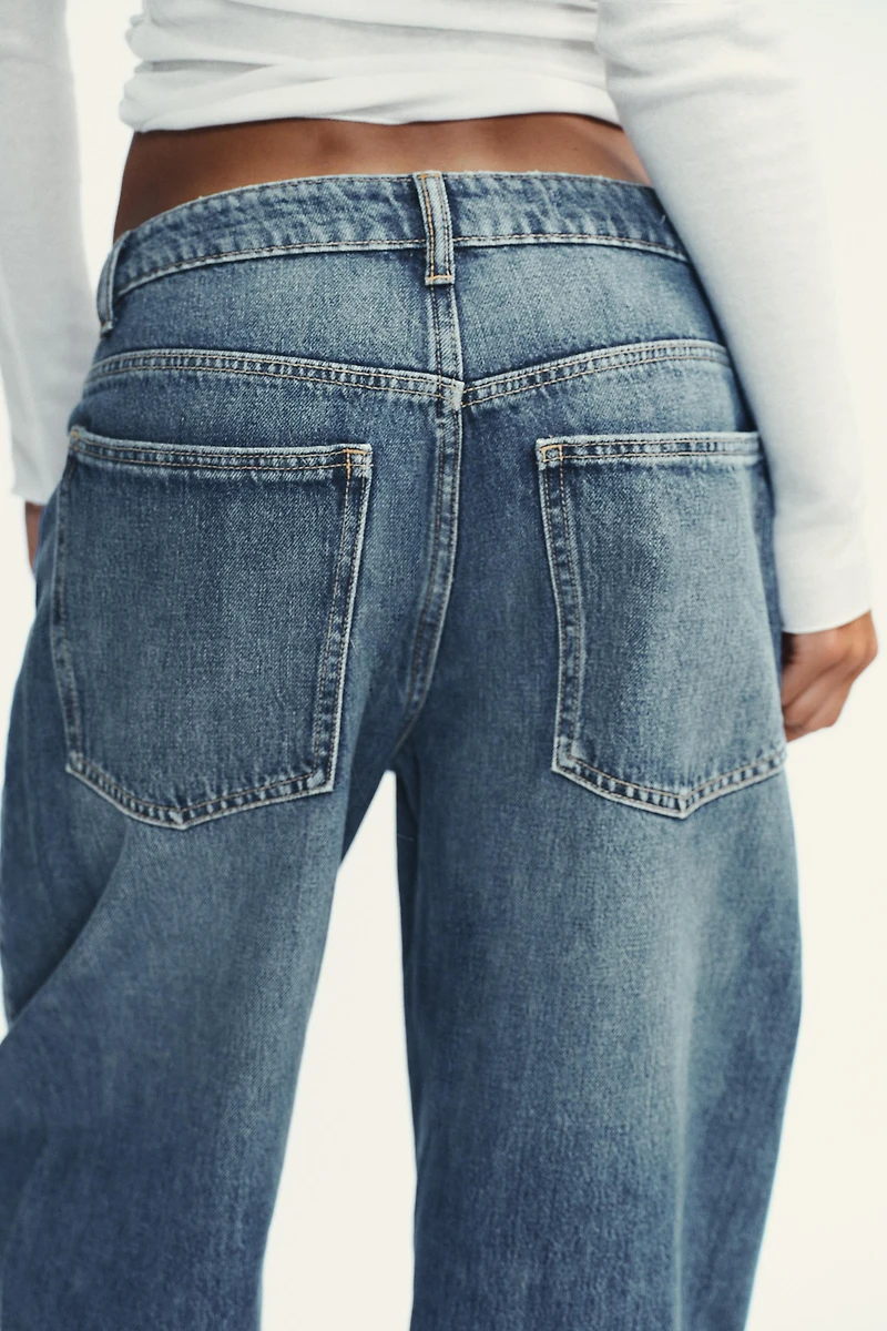 JEAN TRF BAGGY BALLON TAILLE MI-HAUTE