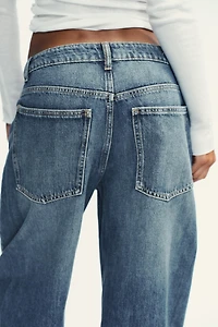 JEAN TRF BAGGY BALLON TAILLE MI-HAUTE