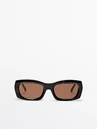 Rectangular sunglasses