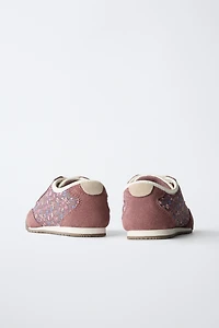 FLOWER PRINT SNEAKERS