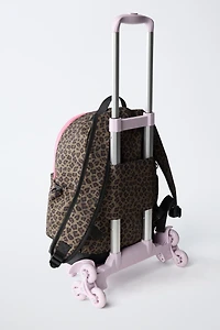 ANIMAL PRINT BACKPACK