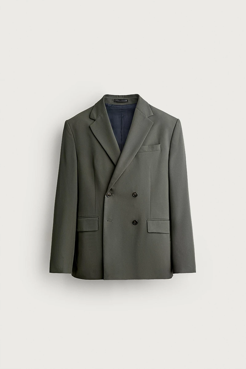 VESTE DE COSTUME CROISÉE CONFORT