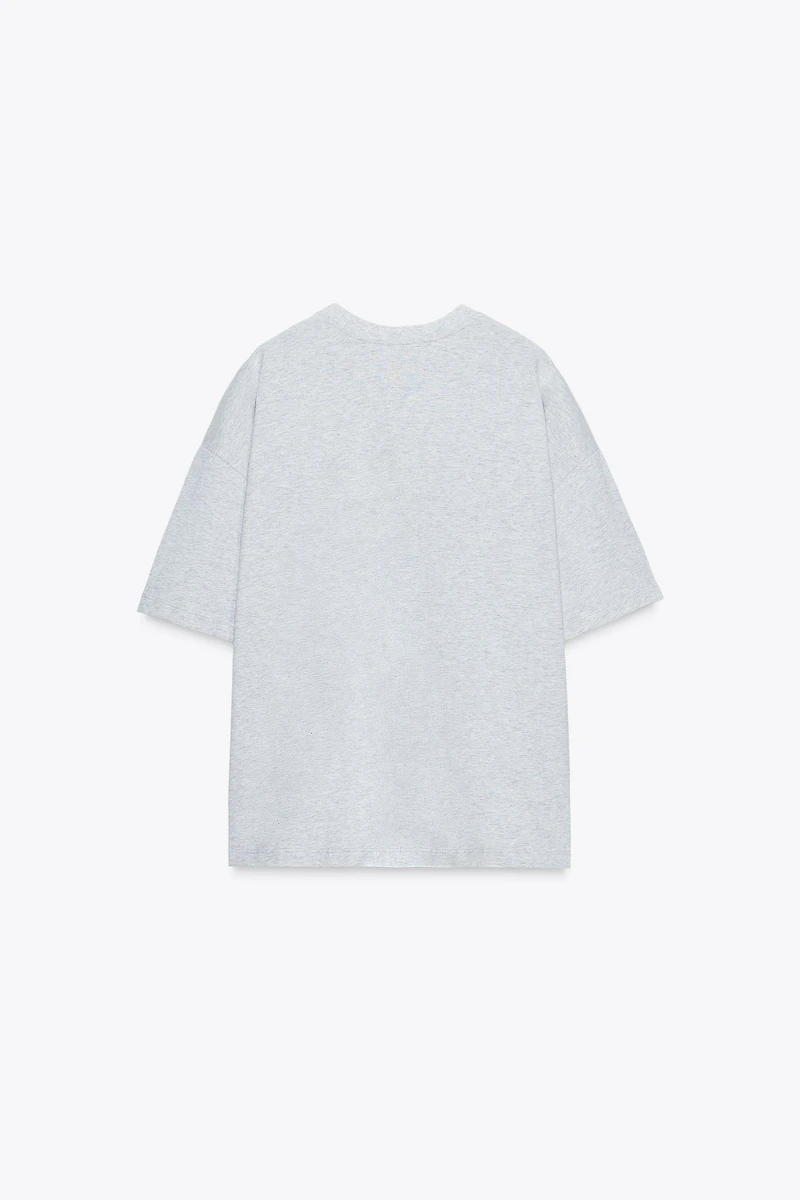 OVERSIZED TEXT T-SHIRT