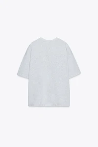 OVERSIZED TEXT T-SHIRT