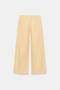 STRIPED STRAIGHT LEG PANTS