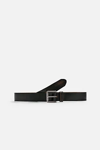 VINTAGE EFFECT LEATHER BELT