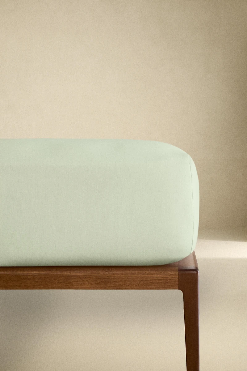 FADED LINEN FITTED SHEET (140 GSM)