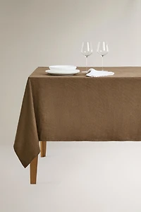 THICK LINEN TABLECLOTH