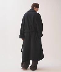 LINDA EVANGELISTA CASHMERE BATHROBE-COAT