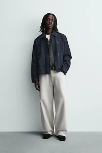 DENIM FIREMAN CLASP JACKET