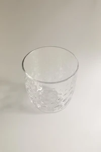 RAISED DESIGN TUMBLER