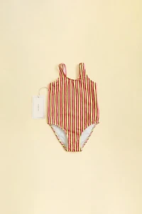 ZARA TIMELESS - MAILLOT DE BAIN À RAYURES