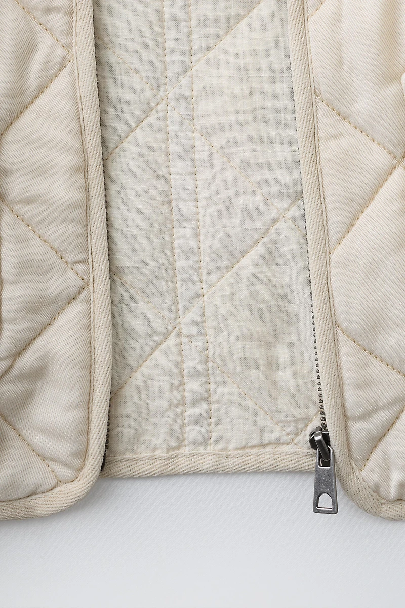 ZIP PUFFER JACKET
