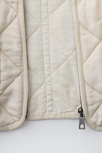 ZIP PUFFER JACKET