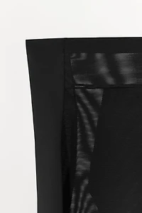 LACE POLYAMIDE BLEND SHORTS