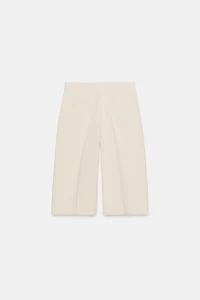 STRAIGHT SHORTS WITH FRONT SEAM ZW COLLECTION