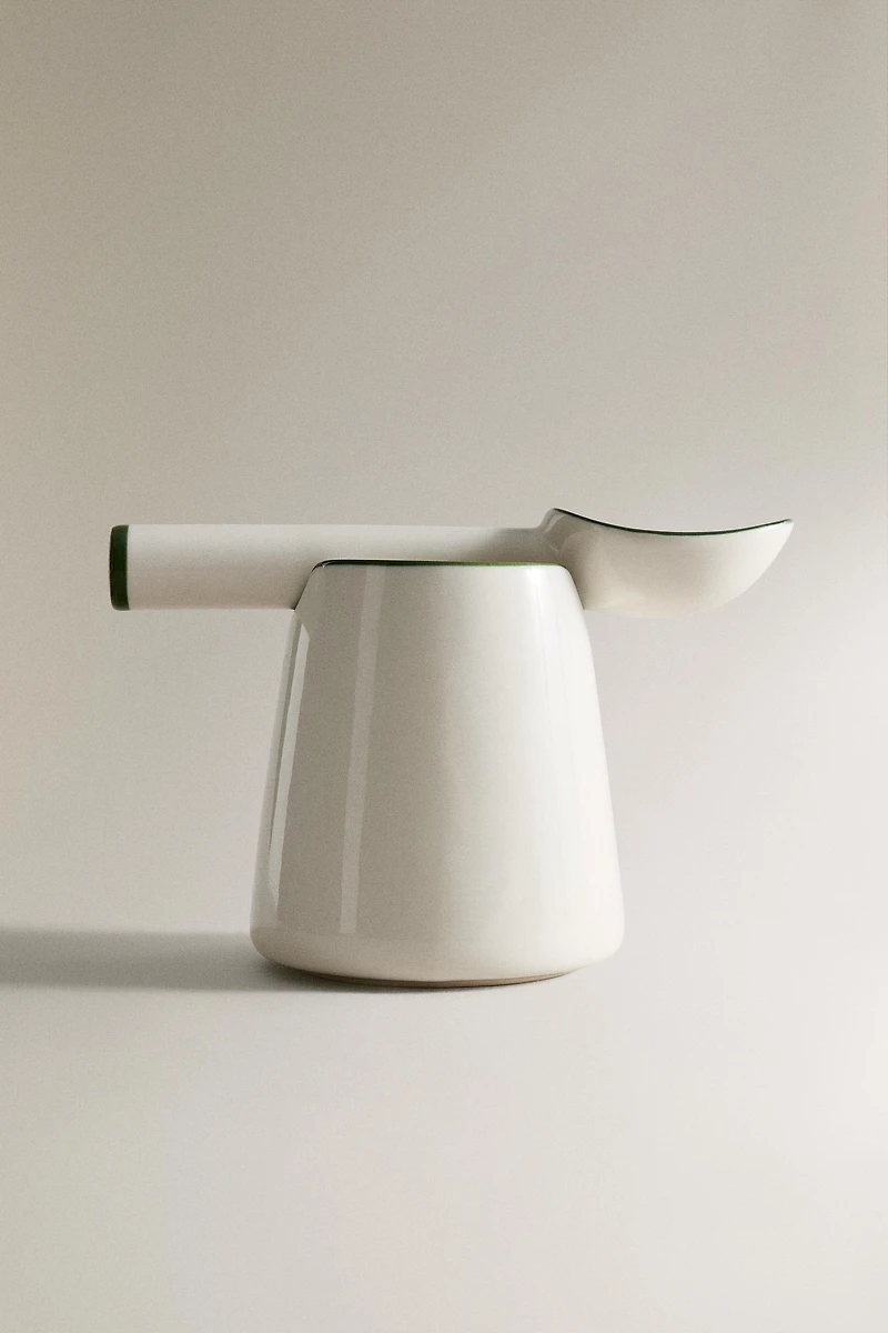 STONEWARE ICE CREAM SERVING SET