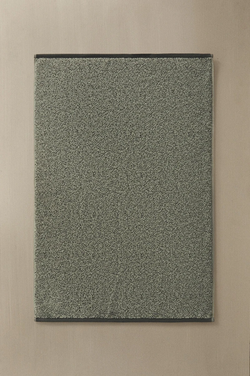 MELANGE-EFFECT BATH MAT