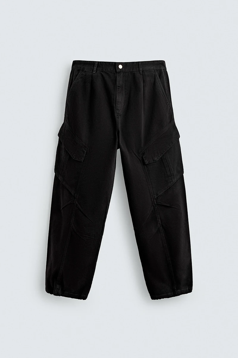RELAXED FIT CARGO PANTS